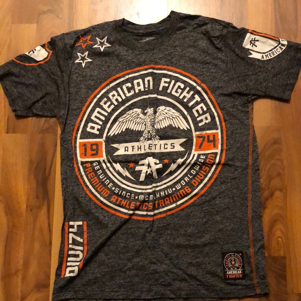 American fighter shirt